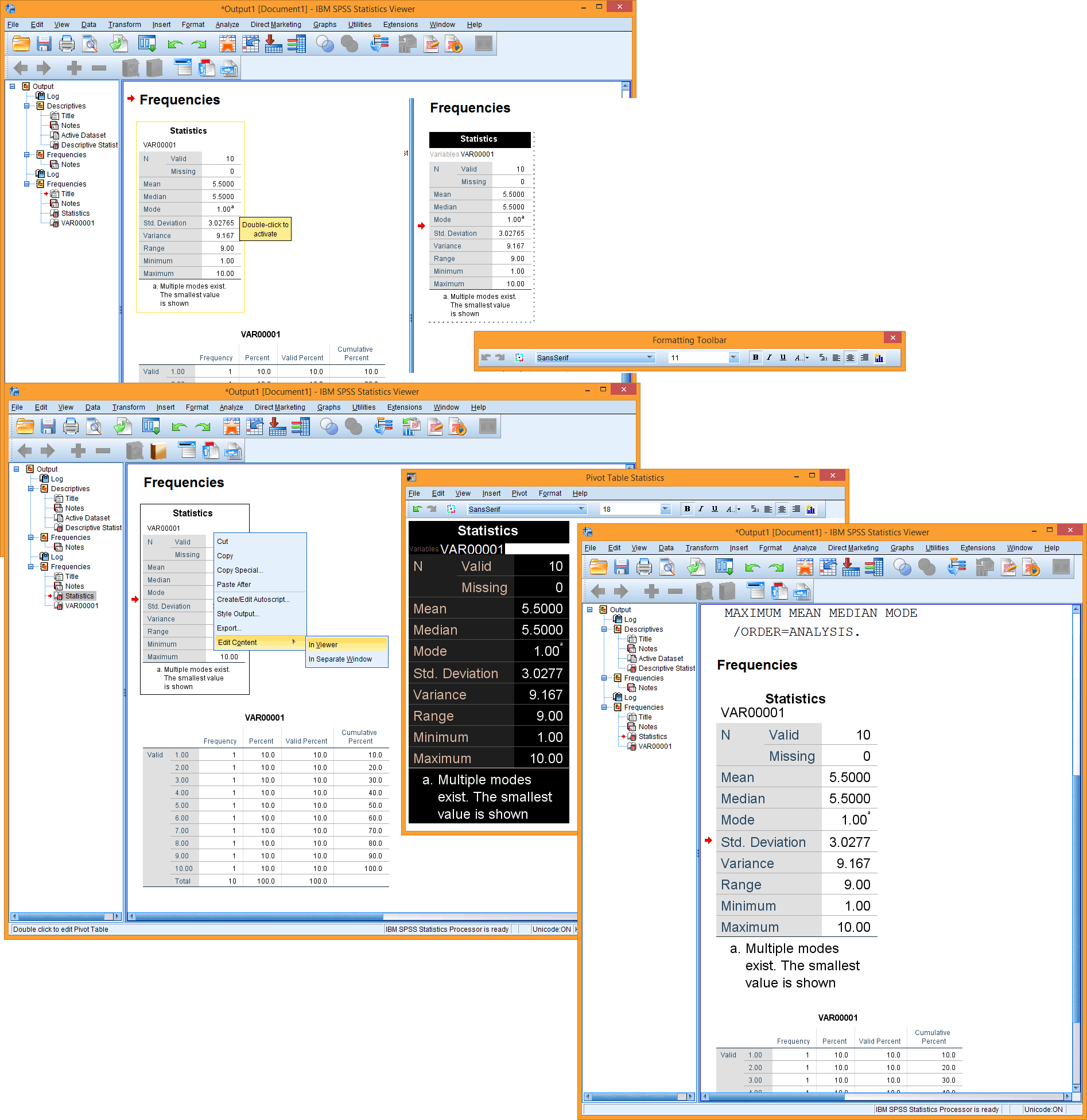 how to change table