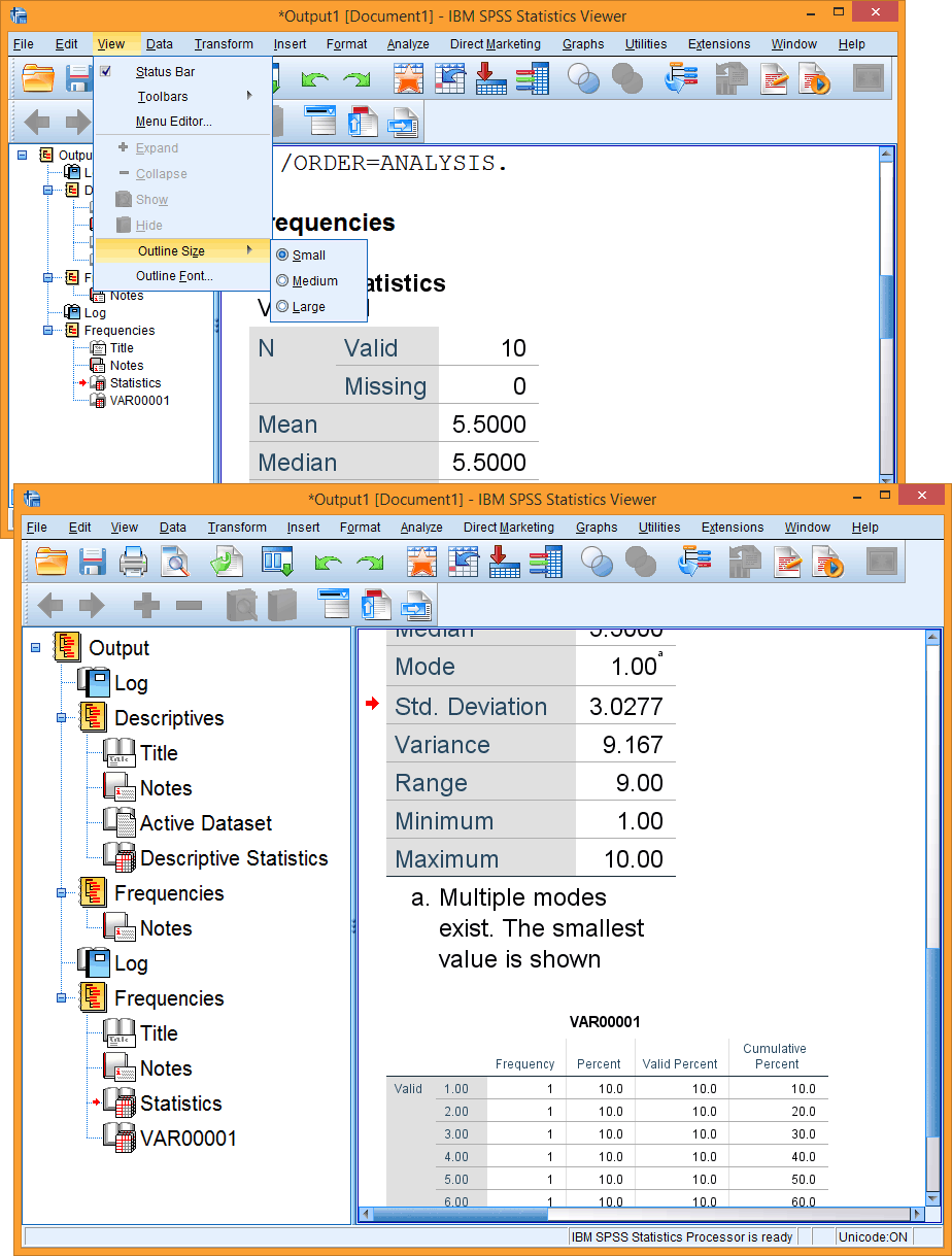 how to change outline